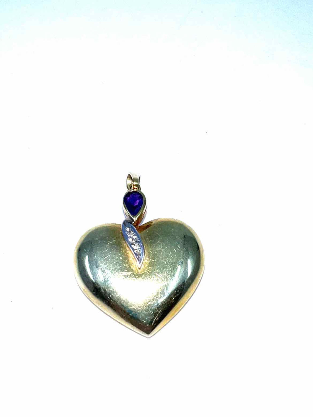 14K Heart Pendant