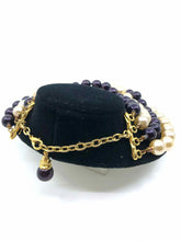 Load image into Gallery viewer, ESCADA Purple Pearls Necklace
