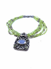Load image into Gallery viewer, Green Peridot Necklace
