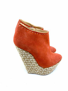 GIUSEPPE ZANOTTI Orange Ankle Boot | 9.5 - Labels Luxury