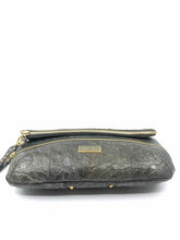 Load image into Gallery viewer, JIMMY CHOO Grey Crocodile Wristlet - Labels Luxury
