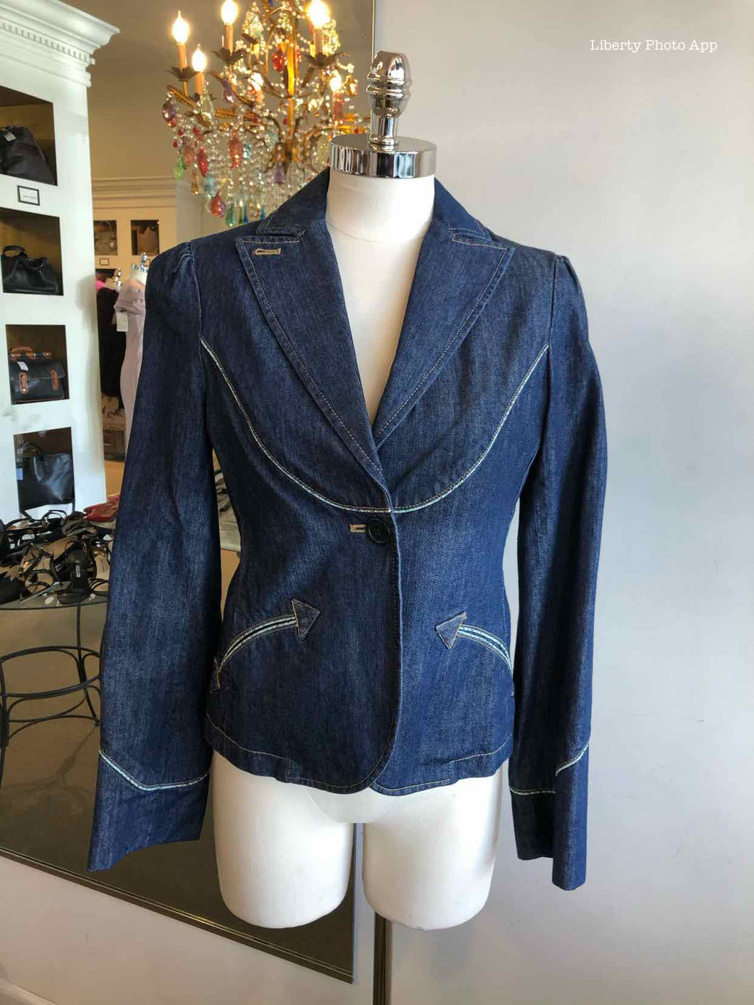 Louis Vuitton Authenticated Denim Jacket