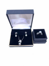Load image into Gallery viewer, Tahitian Pearl &amp; diamond  3 Piece Set
