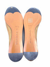Load image into Gallery viewer, ROCHAS Size 6.5 Copper Leather Flats

