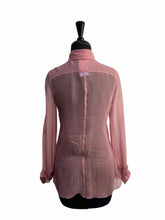 Load image into Gallery viewer, CHANEL Pink Silk Blouse | 2
