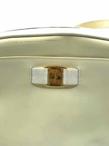 SALVATORE FERRAGAMO Vintage Ivory Handbag - Labels Luxury