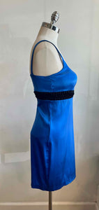 ROBERTO CAVALLI Size 4 Blue Dress
