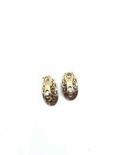 Load image into Gallery viewer, Concave Diamond Pave Gold Clip Earrings
