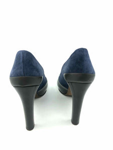 FENDI Leather and Suede Pumps | 8 - Labels Luxury
