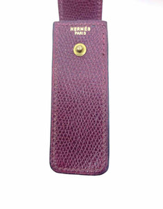 HERMES Burgundy Misc