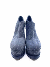 Load image into Gallery viewer, ALAIA Size 7.5 Grey Suede Studs Boots
