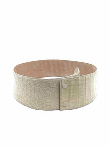 NANCY GONZALEZ Cream Belt