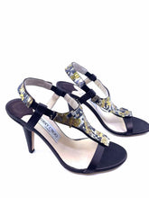 Load image into Gallery viewer, JIMMY CHOO Size 7.5 Brown Sequined Sandals
