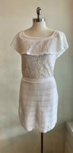 Load image into Gallery viewer, VALENTINO Size L White Knit Romper
